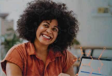 A smile by a team member